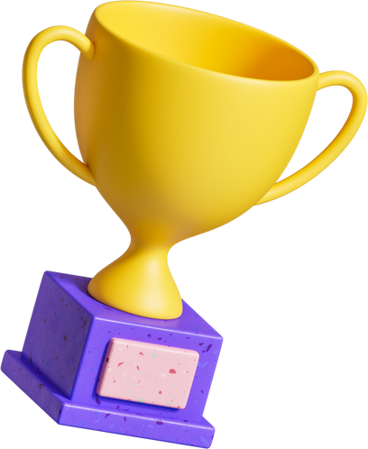 3D Trophy Cup